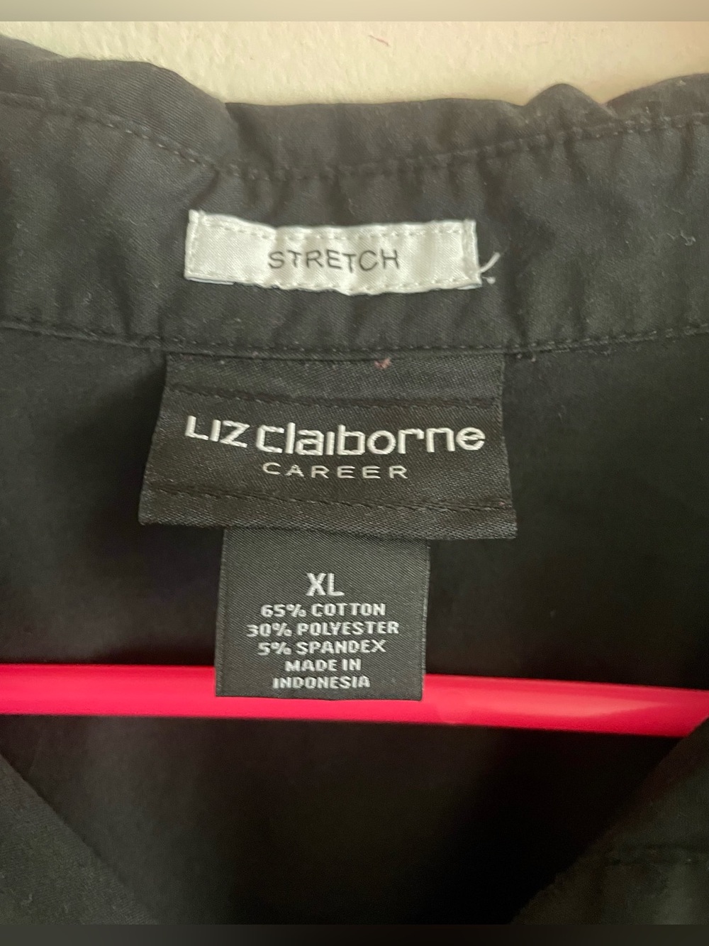 🦨 Liz Claiborne Black Button-Down Women's Shirt 🦨 - Picture 3 of 6